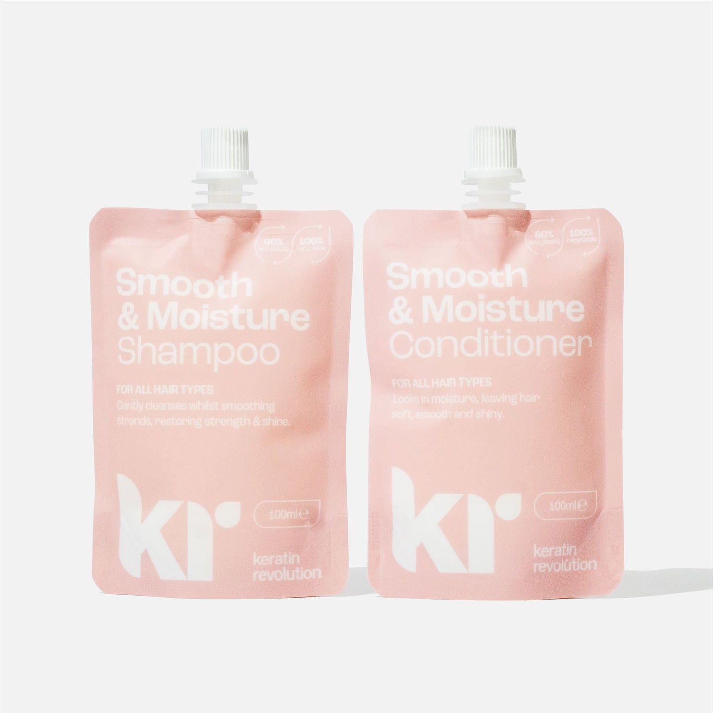 Smooth & Moisture Shampoo + Conditioner 100ml Duo Set