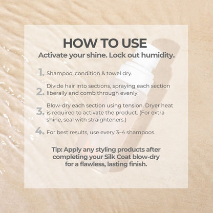 Silk Coat 150ml with complimentary Detangling Brush